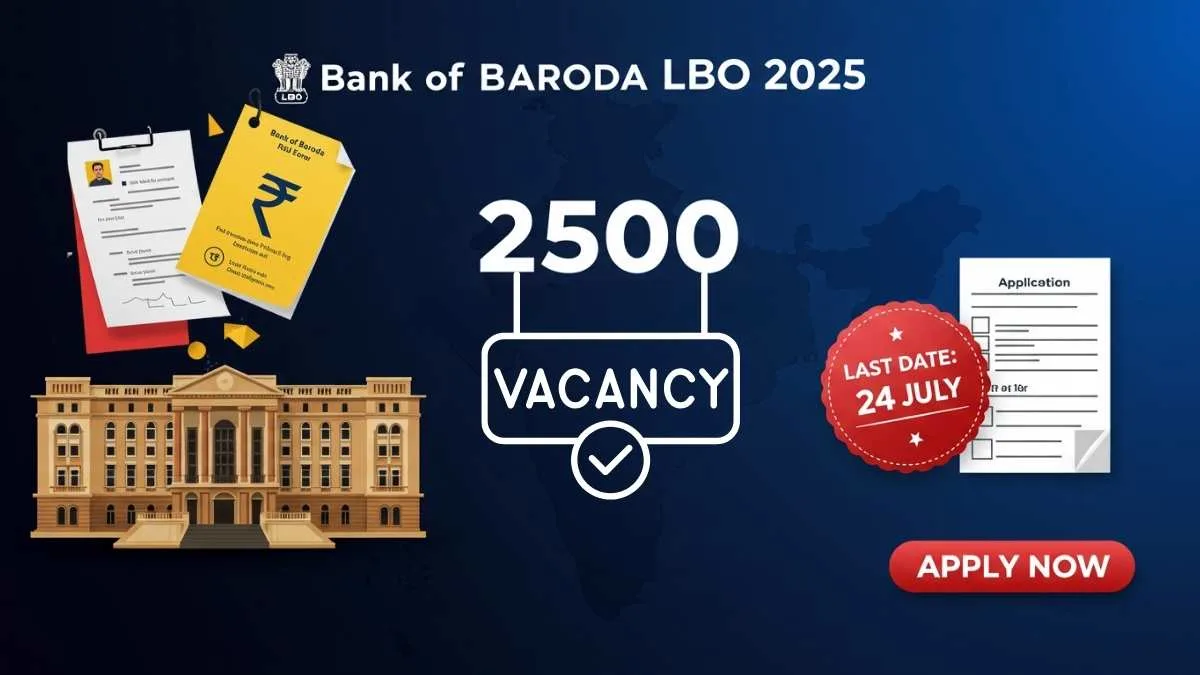 Bank of Baroda Local Bank Officer Notification 2025 Out, 2500 Posts