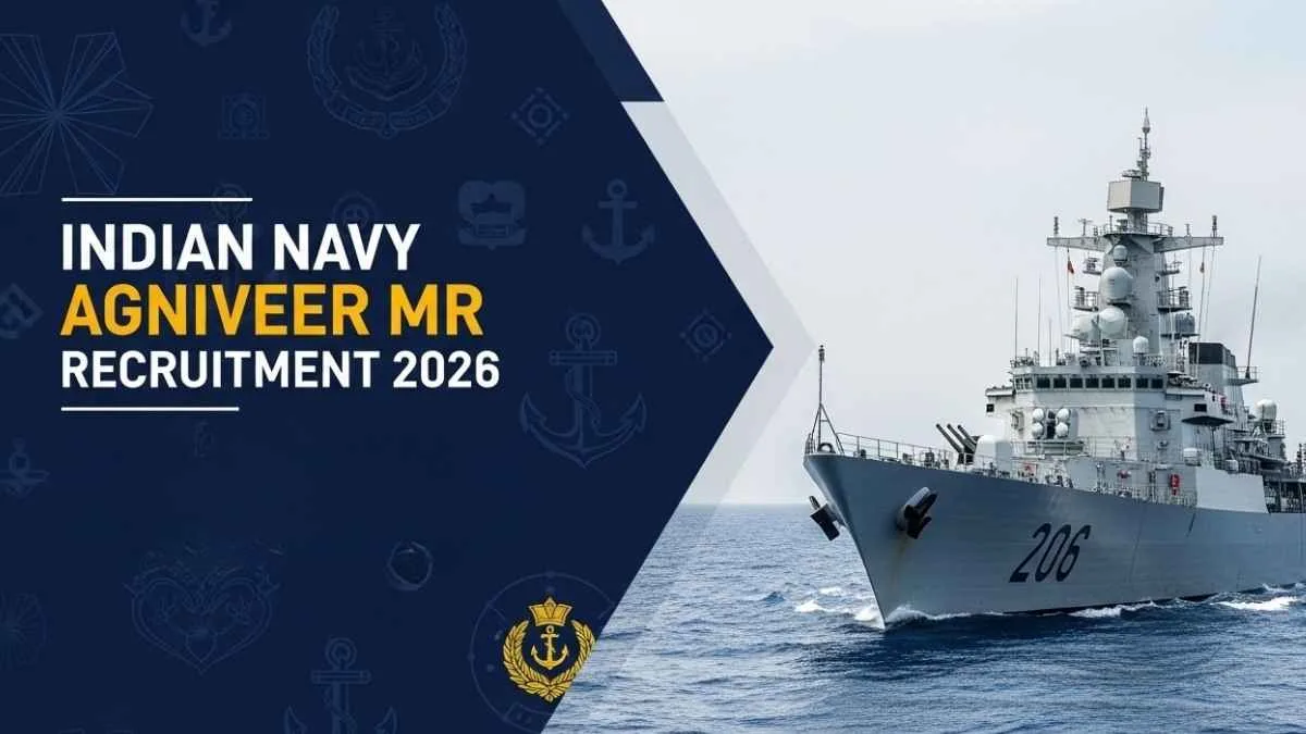 Indian Navy Agniveer MR Recruitment 012027 & 022027- Apply Online for Matric Recruit Posts