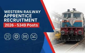 RRC Western Railway Apprentice Recruitment 2026, Apply Online for 5349 ITI Apprentice Posts