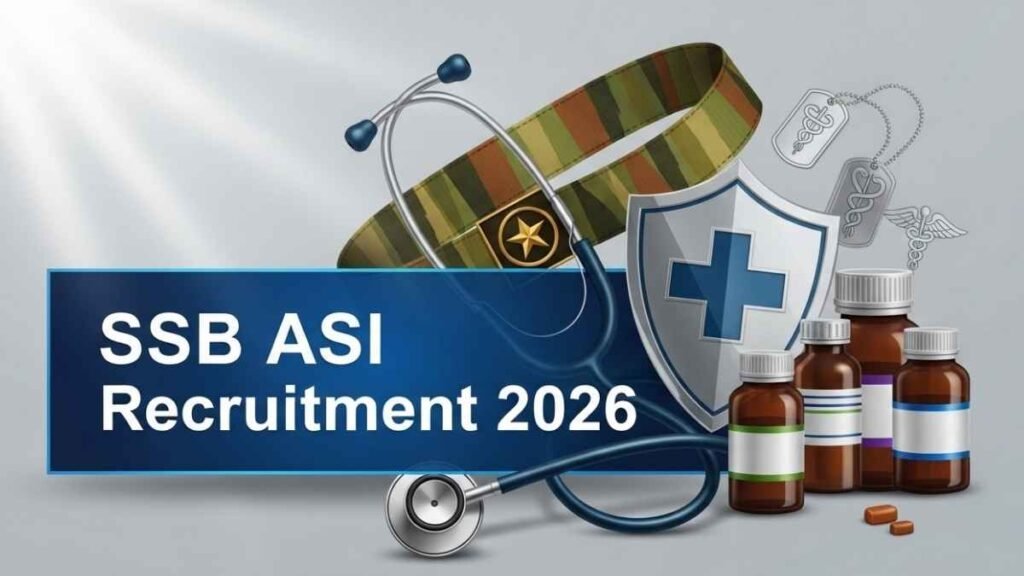 SSB ASI Recruitment 2026, Apply Online for Assistant Sub Inspector Posts