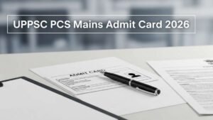 UPPSC PCS Mains Admit Card 2026 OUT
