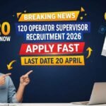Aadhaar Operator Supervisor Recruitment 2026, Apply Online for 120 Posts