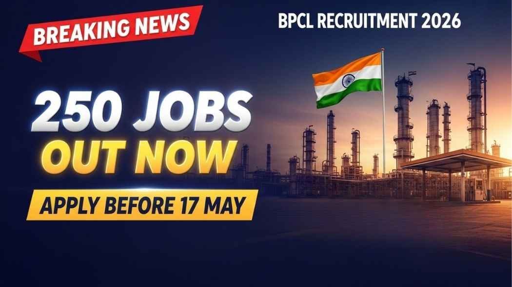 BPCL Recruitment 2026 Without GATE , Apply Online for 250 Posts