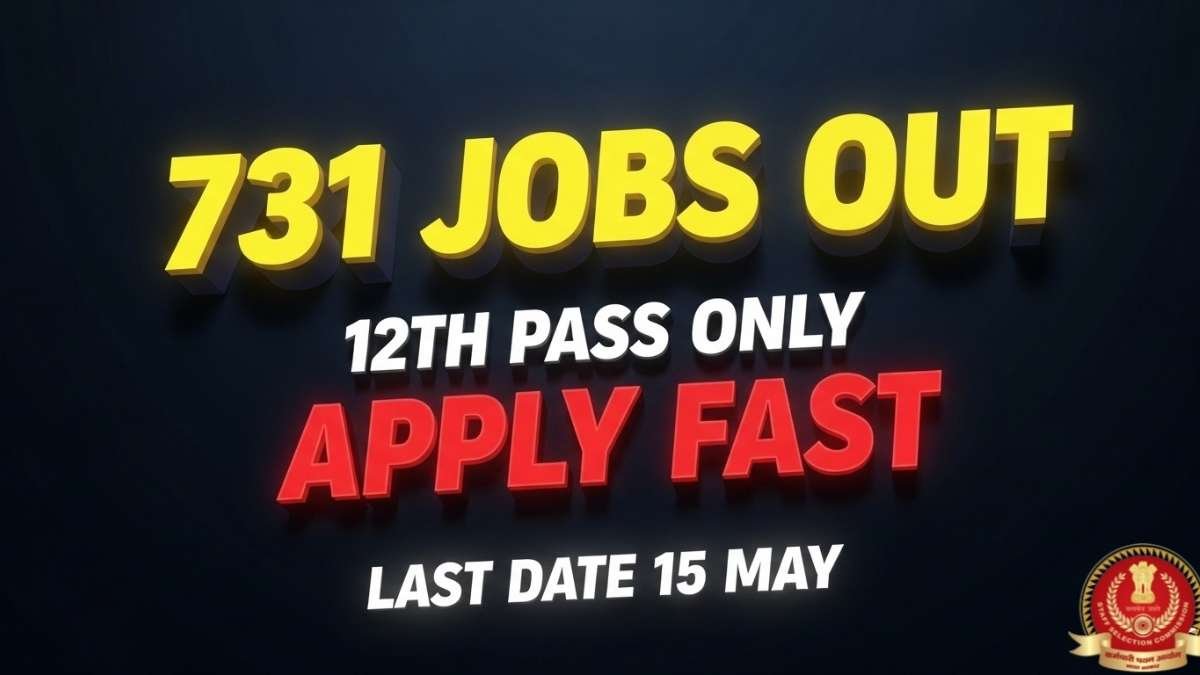 SSC Stenographer Recruitment 2026 Notification Out, Apply Online for 731 Grade C & D Posts